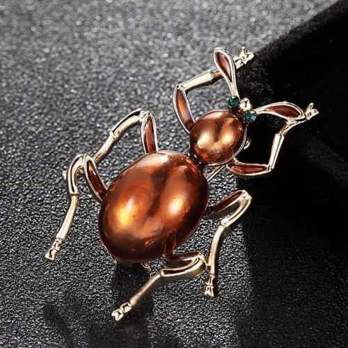 Cute Insect Brooches Women Girls Kids Jewelry Enamel Alloy Brooch Scarf Fashion Small Brooch Pin Men Jewelry Collar Suit Bijoux