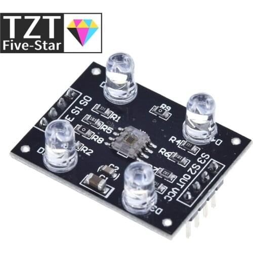 TZT Color recognition sensor TCS230 TCS3200 Color sensor Color recognition module for arduino DIY Module DC 3-5V Input