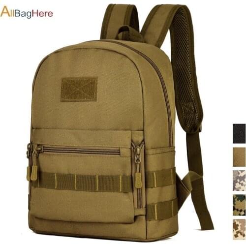 New Tactical War game Backpack Military Climbing Bag Camo Hiking 10L Jungle Bag Small Rucksack Durable Waterproof Molle Backpack