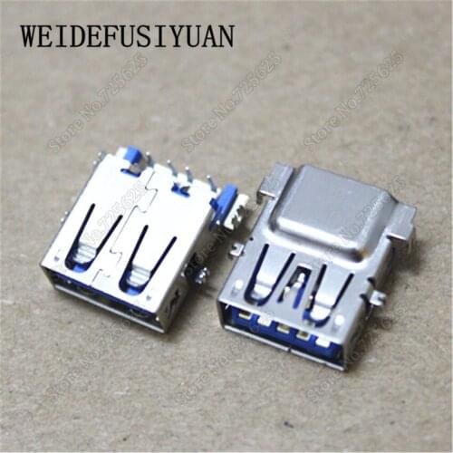 10pcs/lot 3.0 USB Jack Socket Port Connector For Lenovo Thinkpad E450 E455 E550 E555