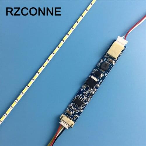 10 inch wide 227x2.0mm LCD Laptop Dimable LED Backlight Lamps Adjustable Update Kit Strip+Board 9-25V Input 2sets