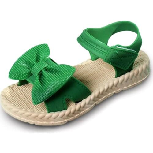 Girls Sandals Summer Baby Princess Sandals Soft Sole Non-slip Little Girl Cute Sandals And Slippers Flower Beach Shoes