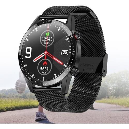 New Smart Watch Men Women Bluetooth Call ECG+PPG Heart Rate Fitness Tracker Blood Pressure IP68 Waterproof Smartwatch VS L15 L8