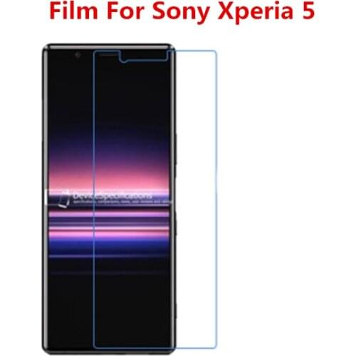1/2/5/10 Pcs Ultra Thin Clear HD LCD Screen Protector Film With Cleaning Cloth Film For Sony Xperia 5