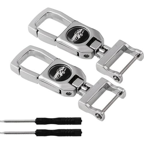 2pcs Car Keychain Family Present for Man and Woman, Fits for Geely, for Harvard , for Buick, for Hyundai