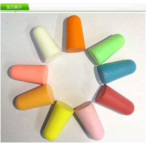 20Pairs comfort earplugs noise reduction Foam Soft Ear Plugs Noise Reduction Earplugs Protective for sleep slow rebound earplugs
