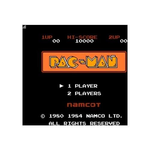 Pac-Man 60 Pin Game Card For 8 Bit Subor Game Player