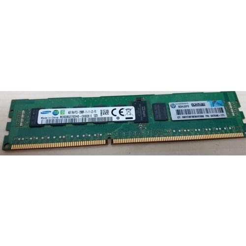 647895-B21 664689-001 647648-071 4GB (1x4GB)1Rx4 PC3-12800R DDR3-1600 Registered CAS-11 Memory