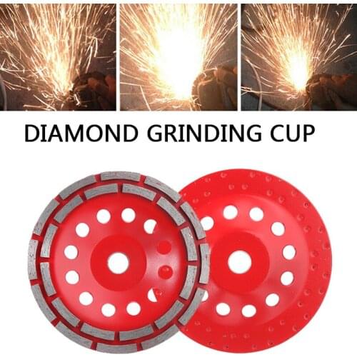 125mm/180mm Diamond Grinding Wheel Bowl Grinding Disc Cup Concrete Grinder Ceramic Cutting Disc For Angle Grinder Power Tools