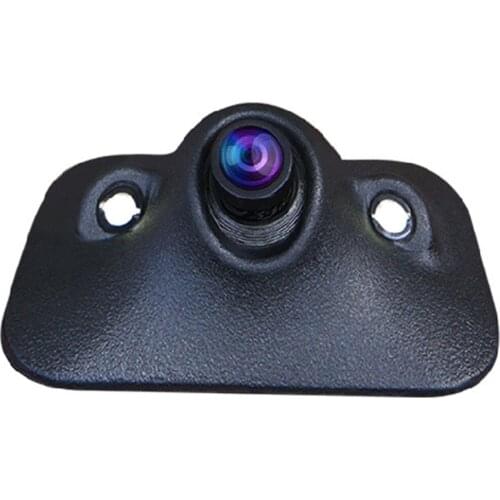 Car Rear View Camera Mini Night Vision 170 Degree Front Camera Front View Side Reversing Backup Camera 2 LED