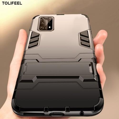 Case For Huawei P40 Pro Lite E Silicone P40 Cover Anti-Knock Hard PC Robot Armor Slim Phone Back Cases For Huawei P40 Pro Coque