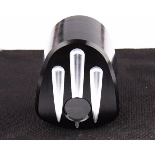 Black Shallow Cut Ignition Switch Cover For Harley Touring Electra Street Glide Road King 1992-2013 Models