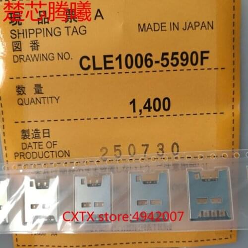 CHUXINTENGXI SMK CLE1006-5590F For Sony LT29 SD SIM Card Reader Connector Socket Holder Slot NEW Original SD TF Card Reader