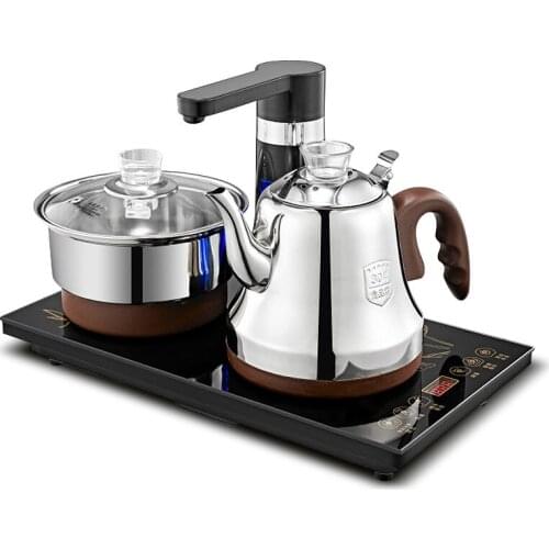 Electric kettle Fully automatic upper water bottle set of home revolving intelligent tea - makin