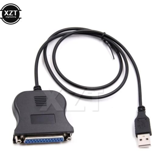 Hot sale USB To 25 Pin DB 25 Parallel Port Cable USB to 25 Pin DB25 Parallel Printer adapter Cable for pc laptop