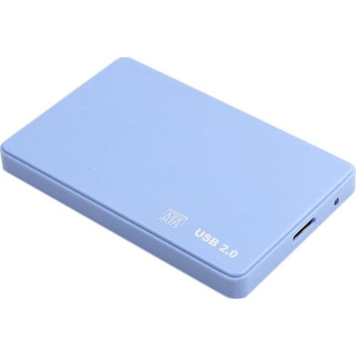 Hard Disk Box Quick Transmission Intelligent Shock-proof 2.5-inch SATA USB Mobile HDD Enclosure for Computer