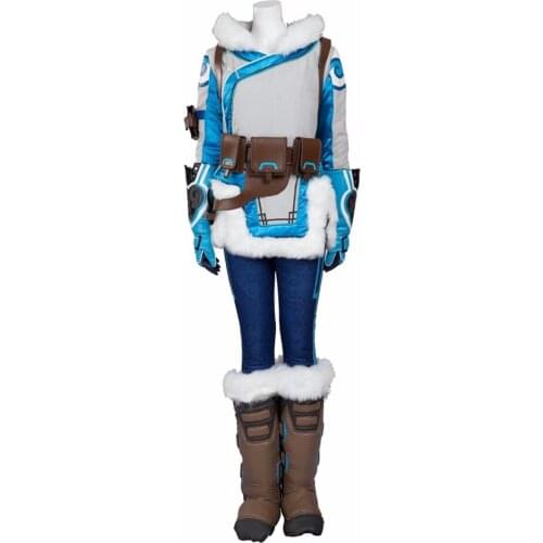OW Mei Cosplay Costume Full Set Custom Made Any Size for Unisex Costume Halloween