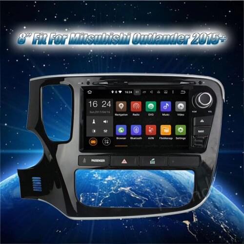 Krando Android 9.0 car radio gps dvd player multimedia for mitsubishi outlander 2015 2016 2017 2018 navigation system WIFI 3G