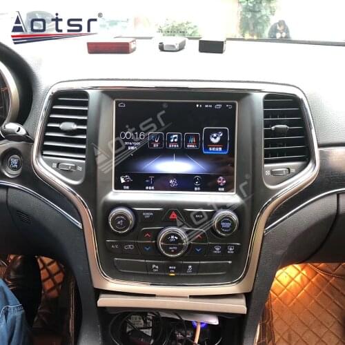 Android 10 Radio For Jeep Grand Cherokee Multimedia Player Auto Stereo Head Unit Car GPS Navigation Audio Video Screen 64GB DSP