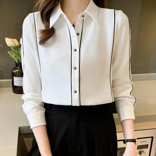 Женские рубашки в полоску MONBEEPH China At AliExpress