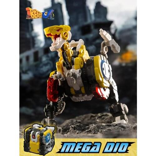 NEW 52TOYS Deformation Toy BB30 BB-30 DIO Beast Box Series Mecha Model Figure Toys With Box