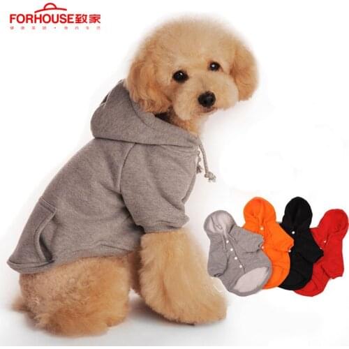 Dog Clothes Sport Pet Dog Hoodies Clothes For Small Dog Autumn Coat Jacket Puppy Clothing