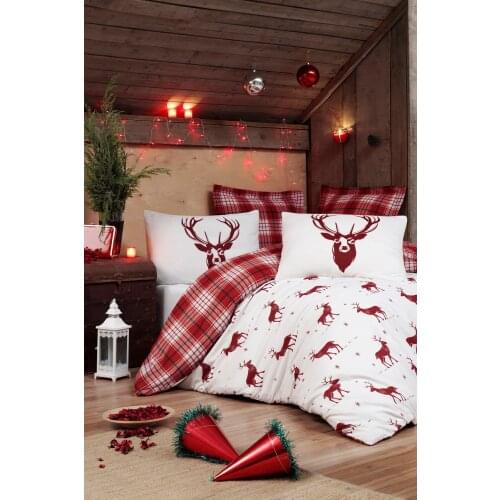 Easy to Iron Duvet Cover Set Double Queen Size cotton made in turkish