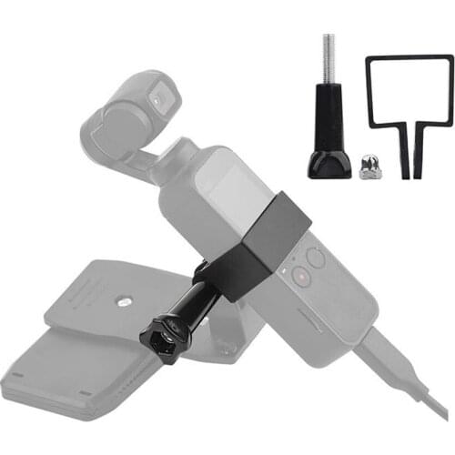 Frame Adapter for DJI Osmo Pocket/Pocket 2 Handle Bracket Extension Fixed Stand with Screw Accessories Expansion Bracket