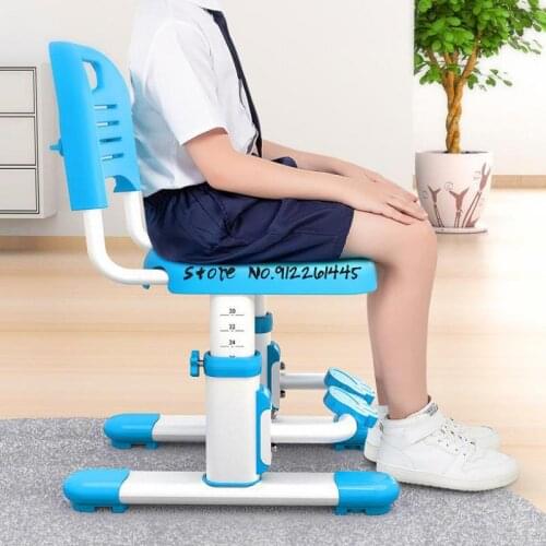 Childrens learning chair correction sitting posture primary school student writing chair household liftable work seat adjustabl