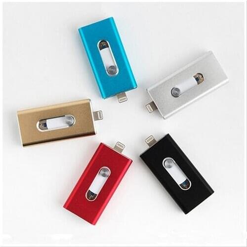 For Lightning flash drive 8gb 16gb 32gb Usb Pen Drive 6 Language Otg Usb Flash Drive For iPhone 5/5s/6/6s Plus/ipad memory drive