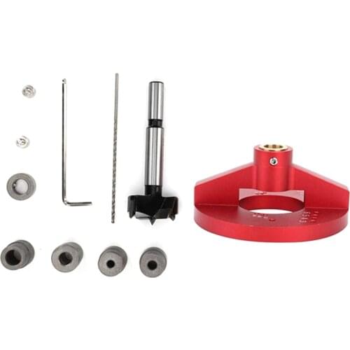 35Mm Hinge Drilling Positioning Fixture Vertical Drilling Positioner Suitable for Diy Woodworking Tools