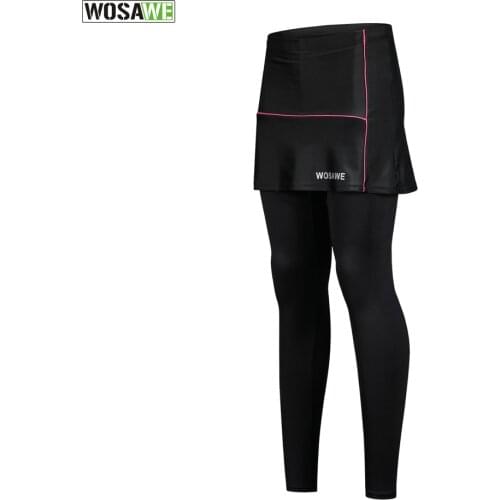 Women Cycling Shorts Gel Padded Bike Skirt Girls Bicycle Clothing Female Running Shorts with Leg Sleeve Mtb Skirt Riding Shorts