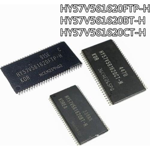 10pcs HY57V561620 HY57V561620FTP-H HY57V561620BT-H HY57V561620CT-H 32M flash memory 16 bits IC