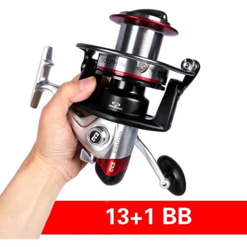 13 1 BB Fishing Reel 4.1:1 Gear Ratio High Speed Spinning Reel 8kg Max Drag Carp Fishing Coil For Saltwater Distant Anchor Wheel