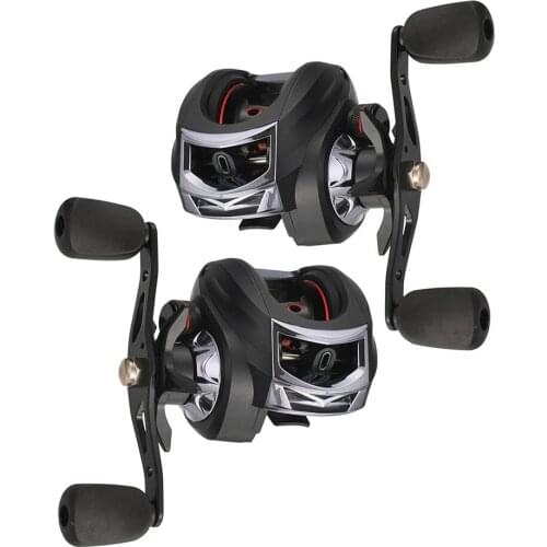13+1BB Fishing Reel 6.3/1 High Speed Baitcasting 8kg Fresh/Saltwater Tackle Large Line Capacity Smooth Fishing Reel