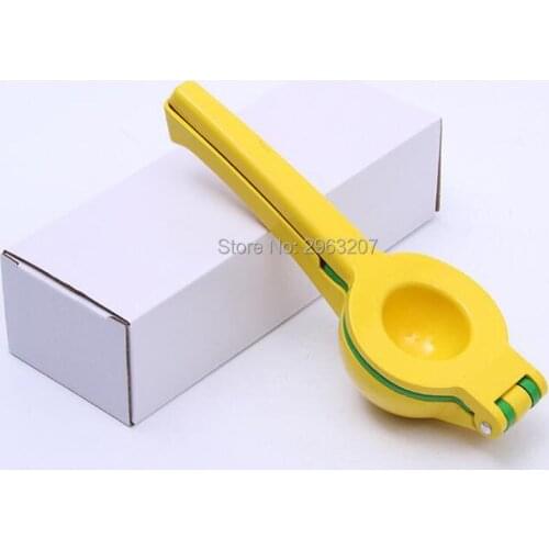 40pcs Multifunctional Lemon Juicer 2 in 1 Best Hand Held Aluminum Alloy Lemon Orange Citrus Squeezer Press ZA6955