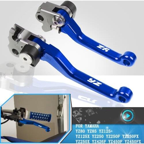 Motorcycles CNC Aluminum Brake Clutch Levers For Yamaha YZ80 YZ85 YZ125 YZ125X YZ250 YZ250F YZ250FX YZ250X YZ426F YZ450F YZ450FX