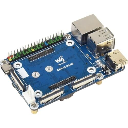 Waveshare Mini Base Board Designed for Raspberry Pi Compute Module 4