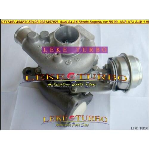Free Ship GT1749V 454231-5010S 454231 038145702L 028145702R Turbo For AUDI A4 A6 For VW Passat Superb AJM BKE AVB ATJ 1.9L TDi