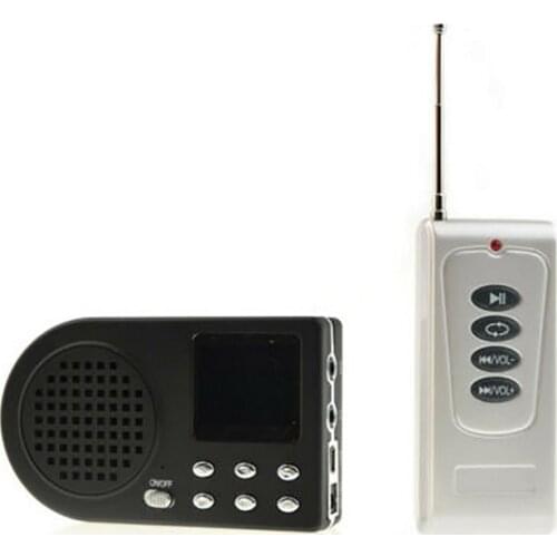 Wirelesss Remote Control Outdoor Hunting Bird Caller MP3 Player Loud Speaker 300g34e