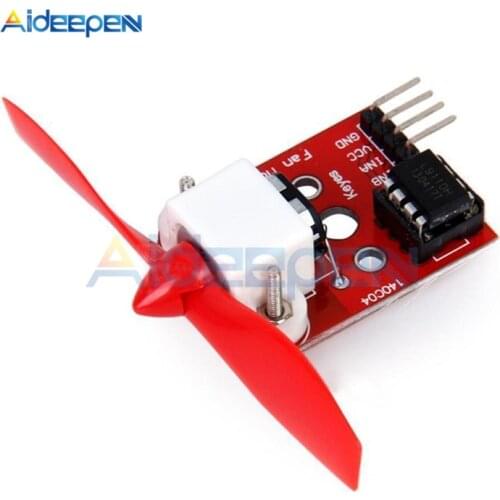 DC 5V L9110 Fan Motor Module Fan Propeller Firefighting Robot For Arduino DIY
