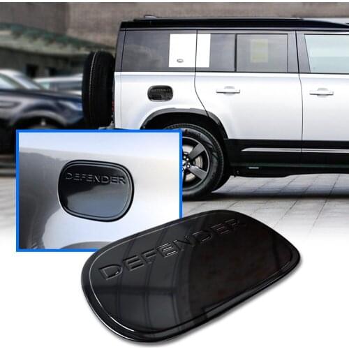 For land rover defend 2020 Tank Covers Decorative Stickers Stainless steel Car Fuel Gas Tank Cap Cover Decoration Accessories