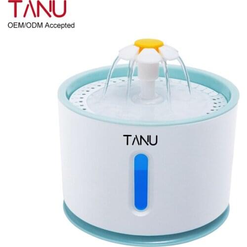 Pet water dispenser flower intelligence electric Automatic Water Feeder Dispenser Container For Dogs Cats Drink