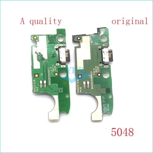 USB Charging Charger Port Dock Connector Flex Cable with Microphone Parts For Alcatel 3X 5048
