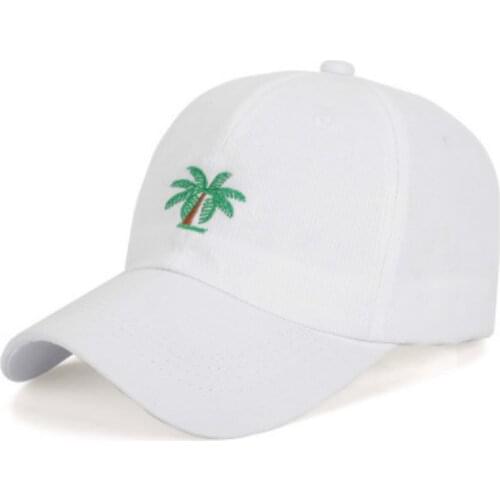 Casual Unisex Palm Tree Dad Hat Adjustable Cotton Coconut Tree Baseball Cap Hip Hop Women Summer Snapback Hat