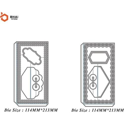 Envelope Greeting Card Metal Cutting Dies Cut Decoration Scrapbook Paper Card Embossing Decor Craft Mold New Arrival 2021