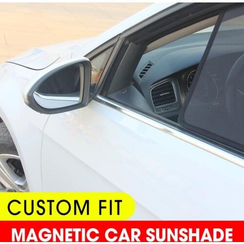 2PCS Magnetic Car Front Side Window SunShades Cover For Toyota Corolla 10st 11st Camry 6th 7th Prius 30 50 car curtain sun shade