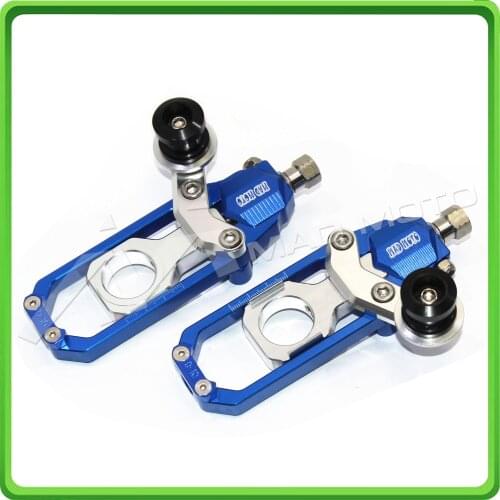 Chain Tensioner Adjuster with bobbins for HONDA CBR 1000 RR CBR1000RR 2008 2009 2010 2011 2012 2013 2014 2015 2016 Blue&Silver