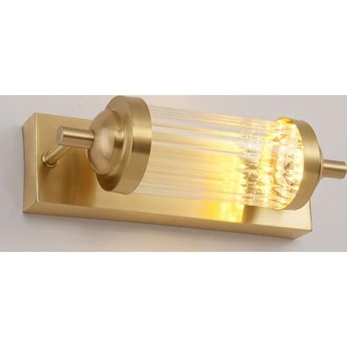 Nordic LED Mirror Light 14W L25cm Wall Lights Gold Makeup Mirror Lamps Vanity Lights for Mirror Bathroom Living Room Bedroom