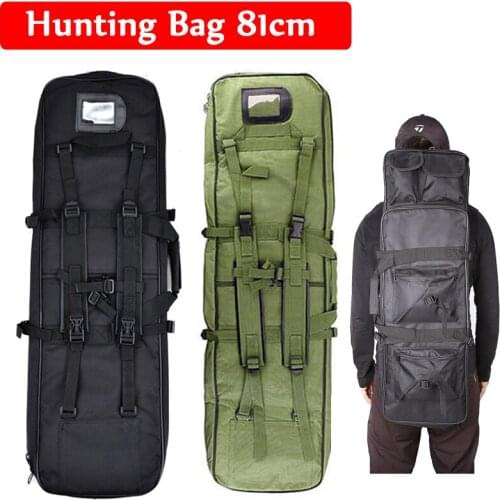 Tactical Rifle Case Shoulder Holster Nylon Gun Carry Case Hunting Bag 81cm / 94cm / 118cm Sport Backpack